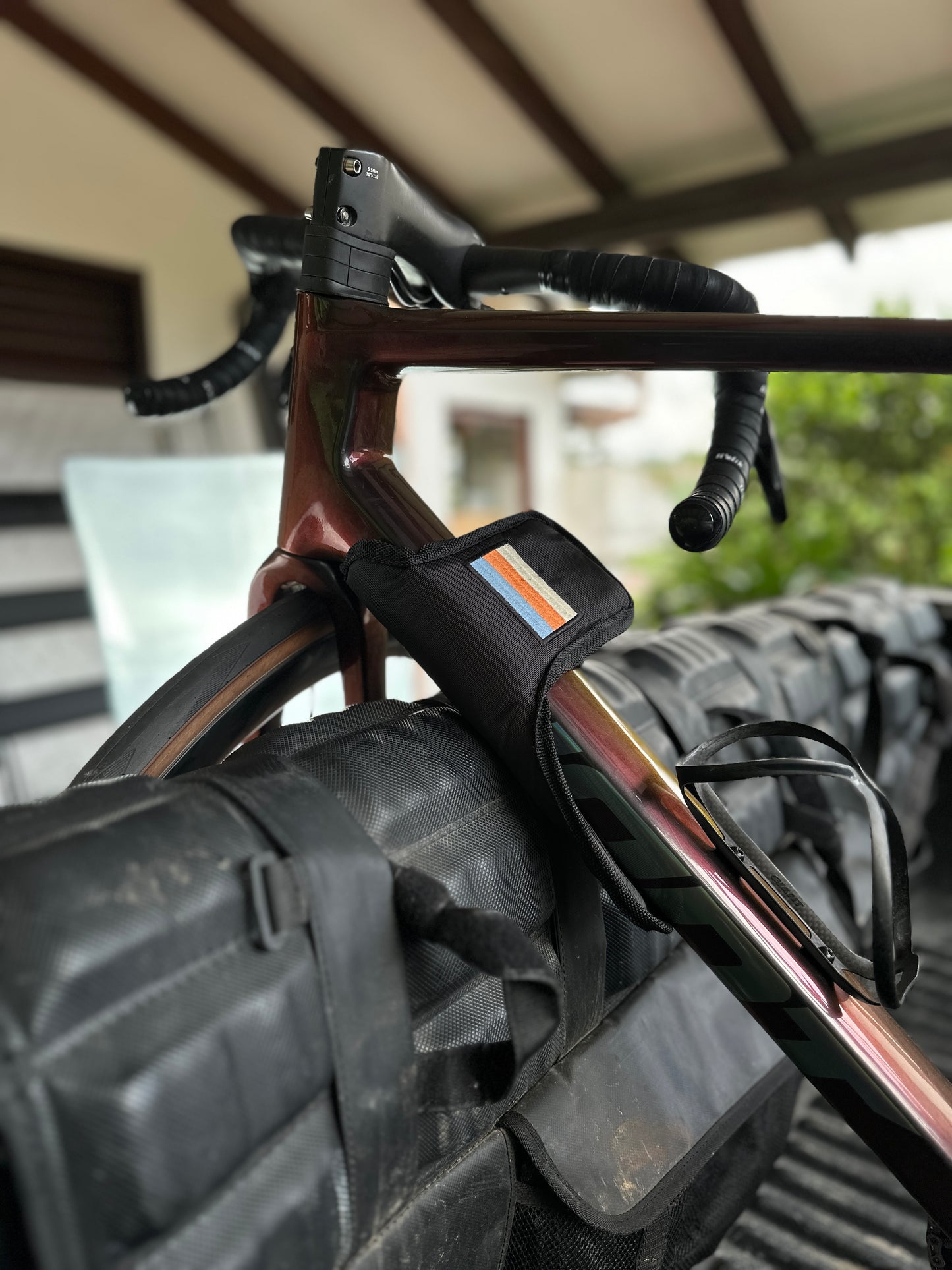 Protector para marco de bicicleta para transportar en camioneta