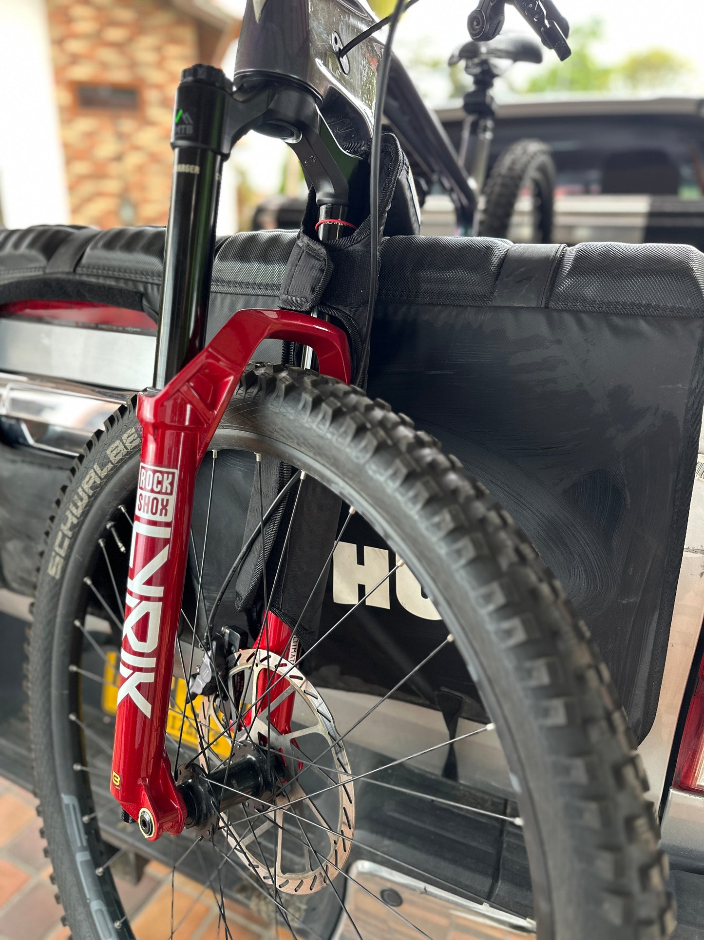 Protector de Suspensión para Bicicleta