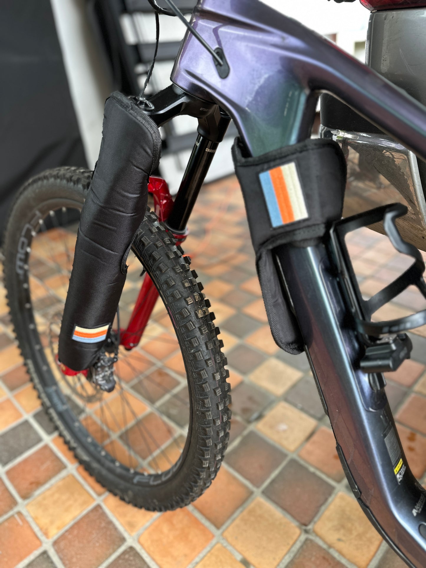 Protector para marco de bicicleta para transportar en camioneta