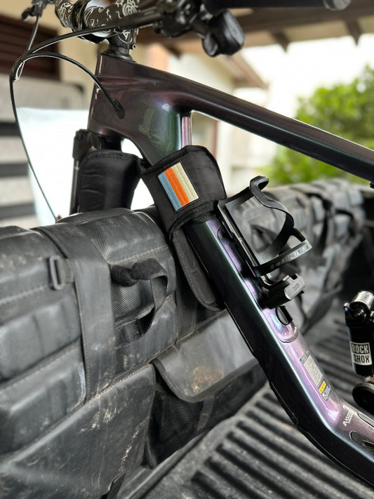 Protector para marco de bicicleta para transportar en camioneta